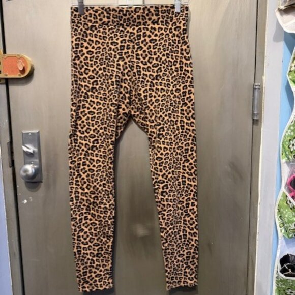 NWT – Leopard Print Cotton Leggings - Picture 2 of 16